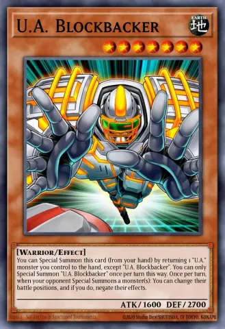 U.A. Blockbacker · EN088