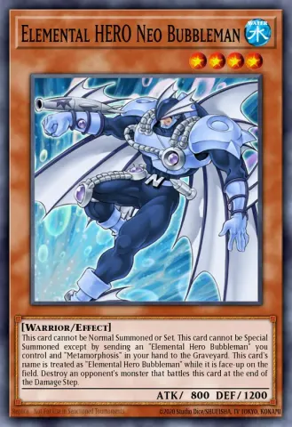 Elemental HERO Neo Bubbleman · EN004