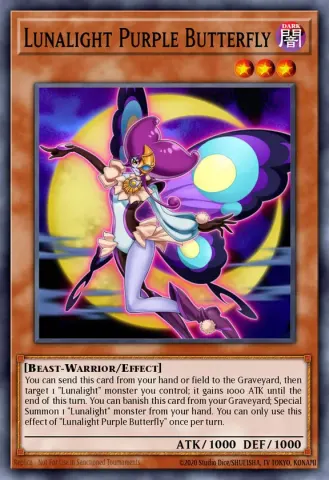 Lunalight Purple Butterfly · EN009