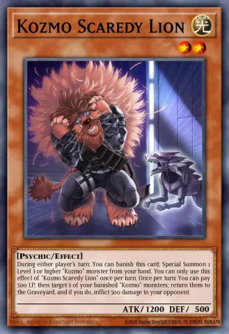 Kozmo Scaredy Lion · EN082