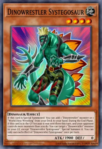Dinowrestler Systegosaur · EN008