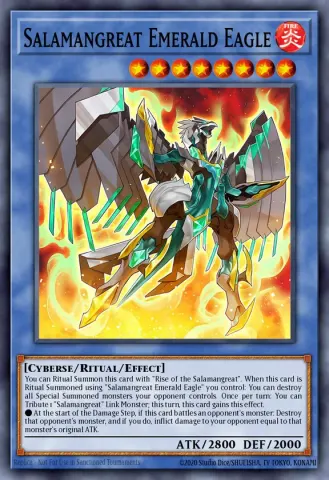Salamangreat Emerald Eagle · EN033