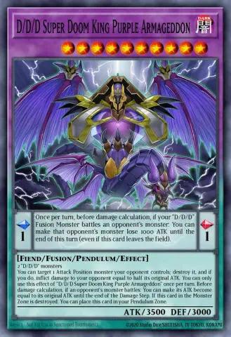 D/D/D Super Doom King Purple Armageddon · EN096