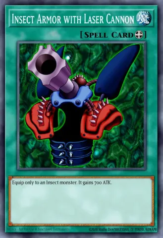 Insect Armor with Laser Cannon · EN021