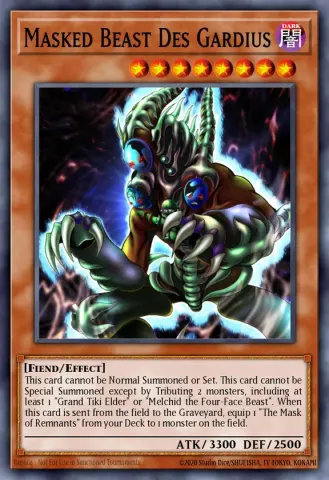 Masked Beast Des Gardius · ENSE1