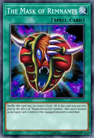 The Mask of Remnants · ENSE2
