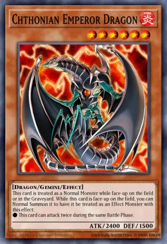Chthonian Emperor Dragon · EN019