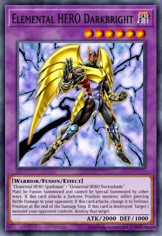 Elemental HERO Darkbright · EN042