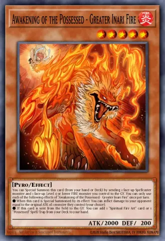 Awakening of the Possessed - Greater Inari Fire · EN006