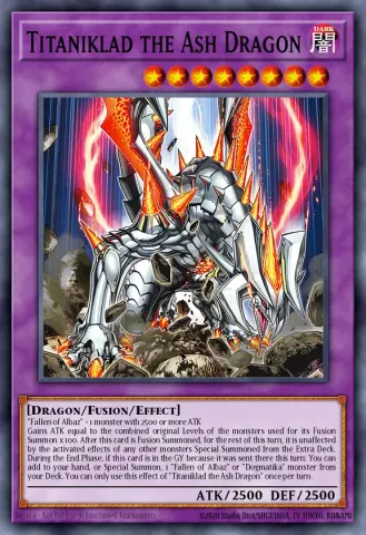 Titaniklad the Ash Dragon · EN038