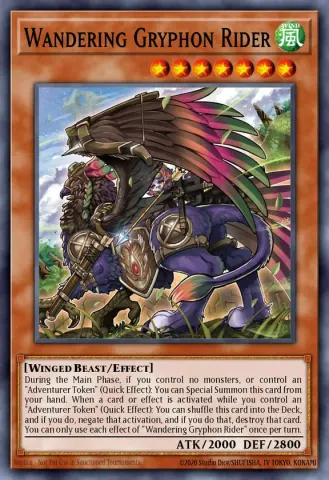 Wandering Gryphon Rider · EN028