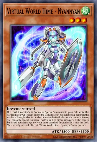 Virtual World Hime - Nyannyan · EN047