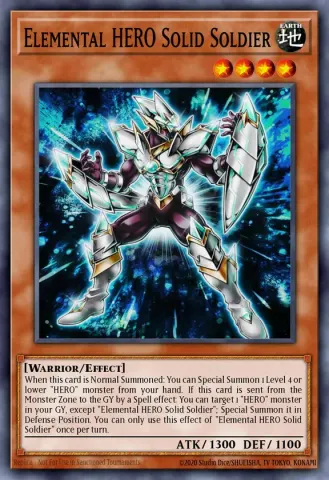 Elemental HERO Solid Soldier · EN040
