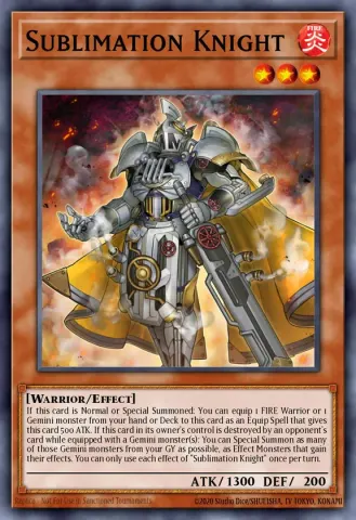 Sublimation Knight · EN013