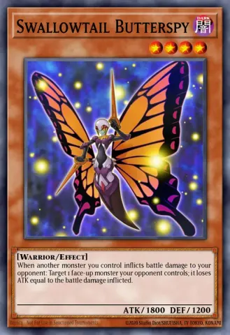Swallowtail Butterspy · EN013