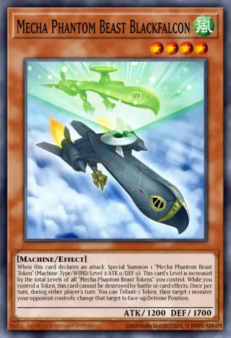 Mecha Phantom Beast Blackfalcon · EN023