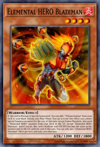Elemental HERO Blazeman · EN032
