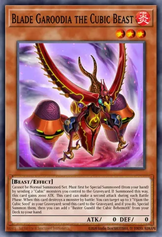 Blade Garoodia the Cubic Beast · EN034