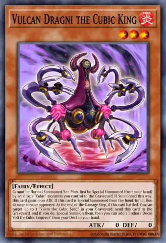 Vulcan Dragni the Cubic King · EN037