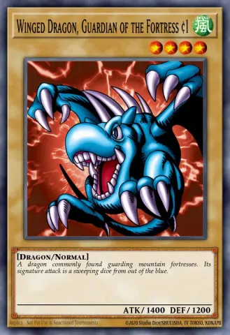 Winged Dragon, Guardian of the Fortress #1 · 002