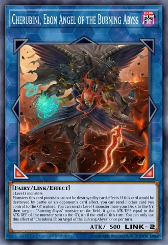 Cherubini, Ebon Angel of the Burning Abyss · EN042