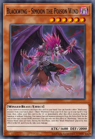 Blackwing - Simoon the Poison Wind · EN012