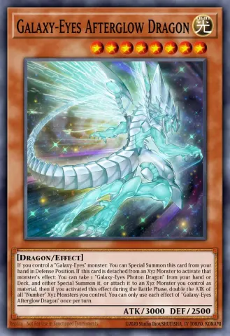 Galaxy-Eyes Afterglow Dragon · EN017