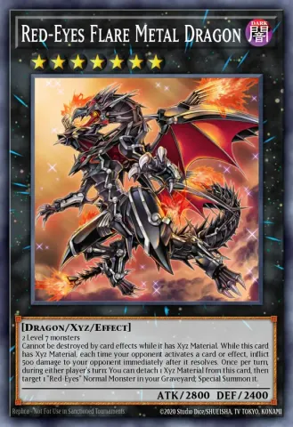 Red-Eyes Flare Metal Dragon · EN038