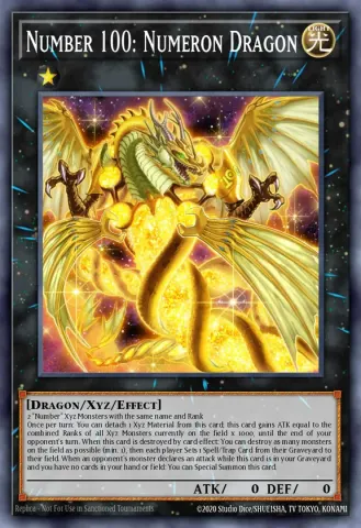 Number 100: Numeron Dragon · EN039