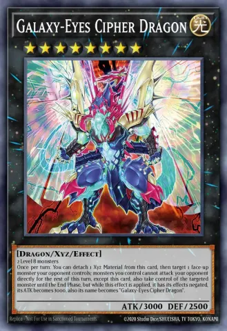 Galaxy-Eyes Cipher Dragon · EN044