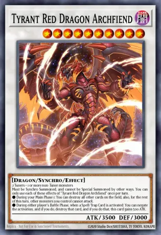 Tyrant Red Dragon Archfiend · EN043