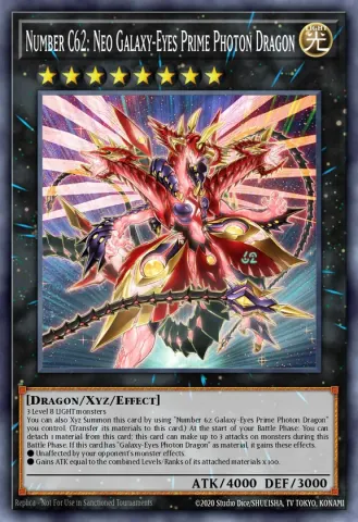 Number C62: Neo Galaxy-Eyes Prime Photon Dragon · EN069