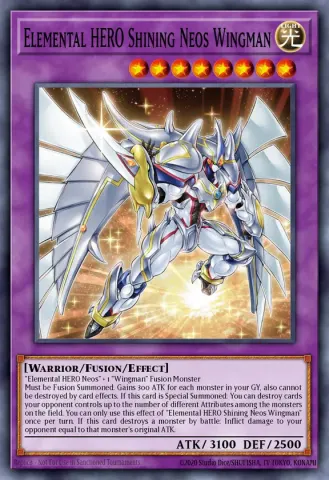 Elemental HERO Shining Neos Wingman · EN062