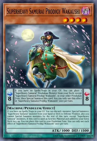 Superheavy Samurai Prodigy Wakaushi · EN076