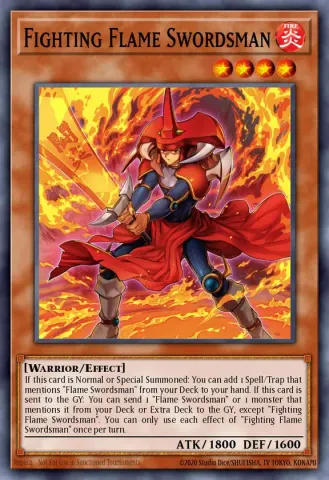 Fighting Flame Swordsman · EN132