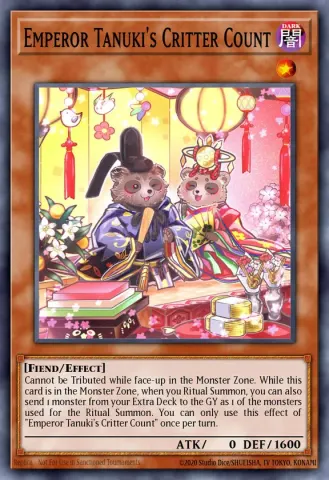 Emperor Tanuki's Critter Count · EN156