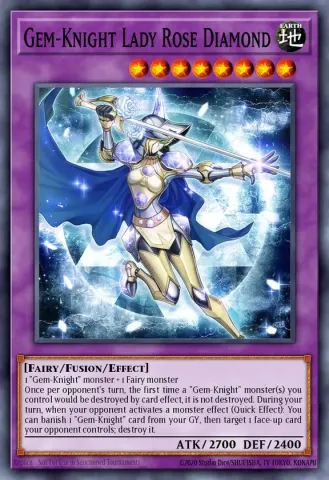 Gem-Knight Lady Rose Diamond · EN157