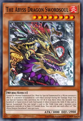 The Abyss Dragon Swordsoul · EN167