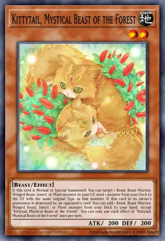 Kittytail, Mystical Beast of the Forest · EN205