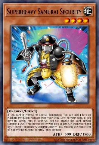 Superheavy Samurai Security · EN231