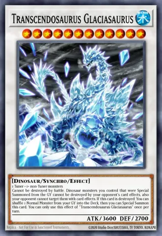 Transcendosaurus Glaciasaurus · EN297