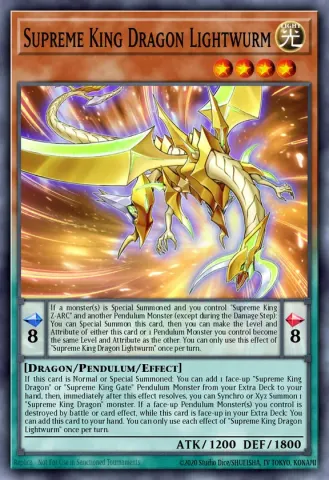 Supreme King Dragon Lightwurm · EN387