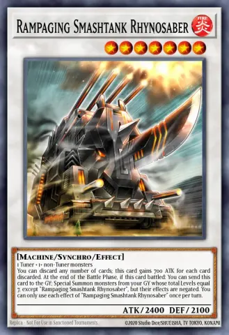 Rampaging Smashtank Rhynosaber · EN093