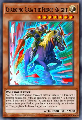 Charging Gaia the Fierce Knight · EN120