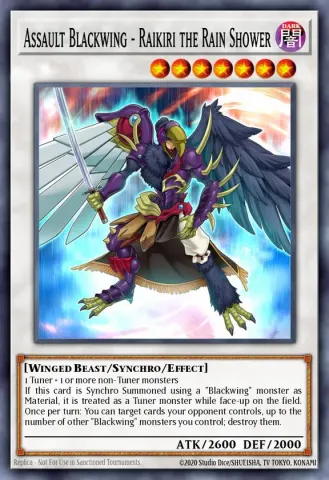 Assault Blackwing - Raikiri the Rain Shower · EN141