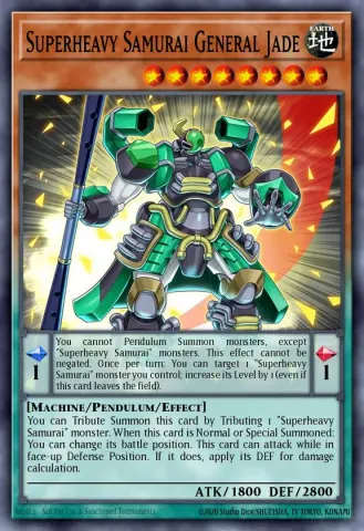 Superheavy Samurai General Jade · EN181