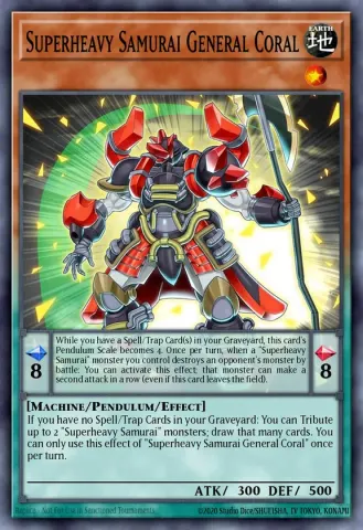 Superheavy Samurai General Coral · EN182