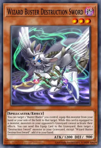 Wizard Buster Destruction Sword · EN191