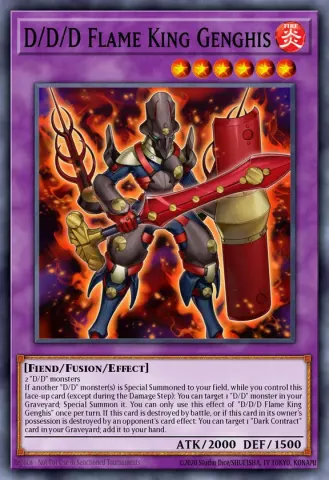 D/D/D Flame King Genghis · EN005