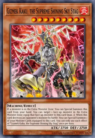 Gizmek Kaku, the Supreme Shining Sky Stag · EN024